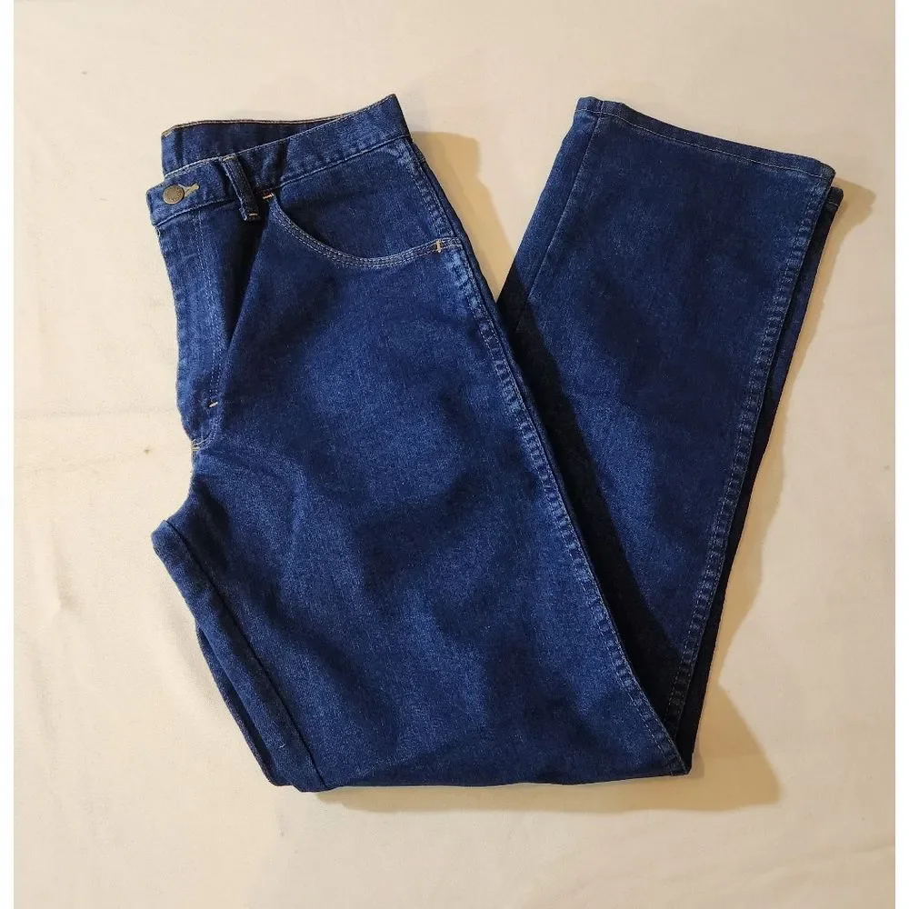 Wrangler Stretch Classic Blue Denim Jeans Size‎ 32x32 NWT